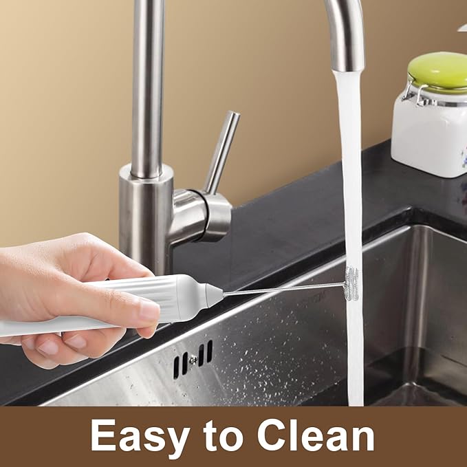 Mulli Milk Frother for Coffee with Rechargeable and Stand Set,Handheld Frother Electric Whisk, Milk Foamer, Mini Mixer and Coffee Blender Frother for Frappe, Latte, Matcha