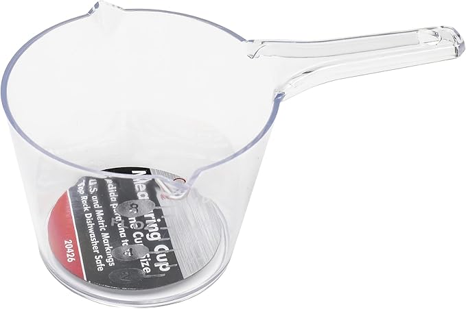 Chef Craft Select Plastic Measuring Cup, 1 Cup, Clear