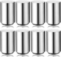 Portable Push Down Magnetic Beer Bottle Openers (8 Packs), No Damage to Caps, Quick to Open, Automatic Stainless Steel Pop the Top Cap Opener for Home Bar Camping and Traveling, Bartender Opening Tool