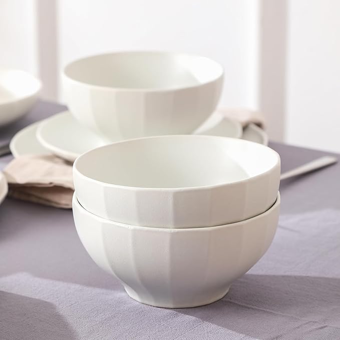 Stone Lain Rio 24-Piece Dinnerware Set Stoneware, Beige