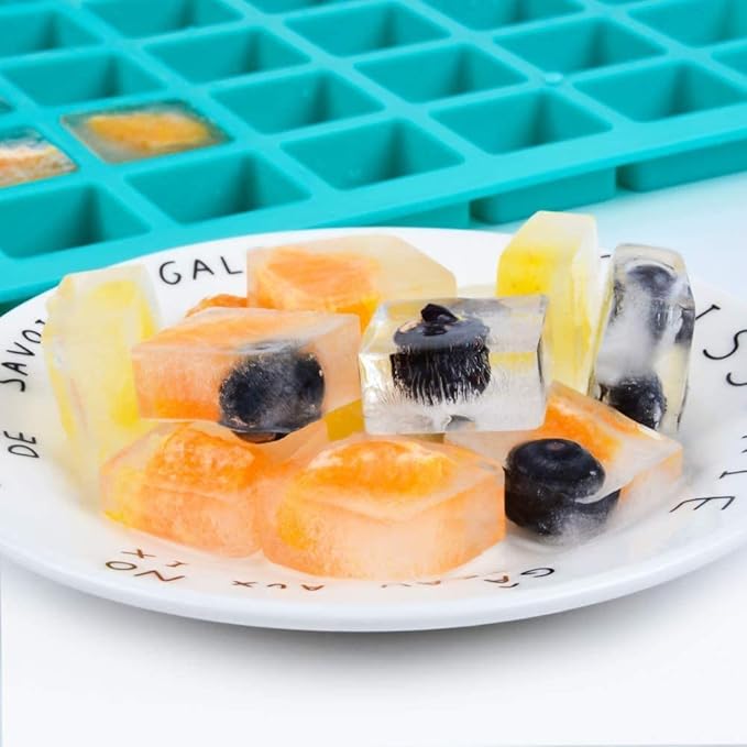 40 Cavities Square Silicone Mould Chocolate Mould Cake Baking Mold Candy Sweet Moulds Ice Cube Tray Molds Silicone Molds for Crafts for Making Chocolate Candy Ice Cube Tray