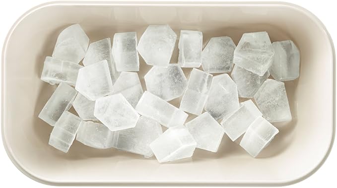 Lékué Ice Box | Ice Cube Tray For Freezer With Lid & Bin | Made With 100 Percent Platinum Silicone | Elegant And Retro Style Ice Cubes | For Cocktails, Ice Tea & Coffee And More | Black