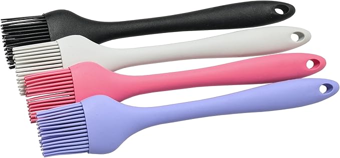 Chef Craft Premium Silicone Basting Brush, 10.25 inch, Gray