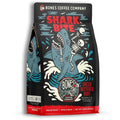 Bones Coffee Company Shark Bite, Buttered Rum Flavored Coffee, Medium Roast Low Acid Arabica Beans Compatible with Auto drip and French Press Coffee Maker, 12 Oz Whole Bean