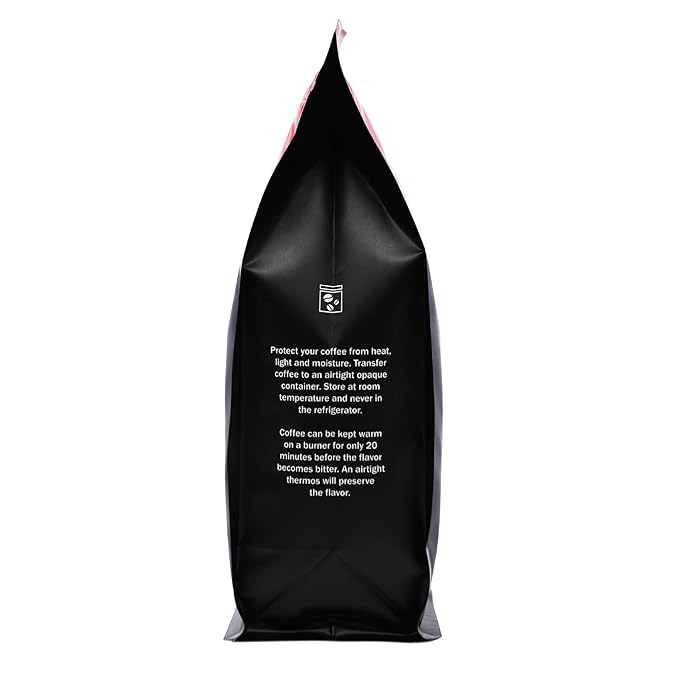 Volcanica Espresso Whole Beans Coffee, Dark Roast 100% Arabica, Espresso Roast, Bold Sweet Flavor, Fresh Roasted, Kosher, Vegan, Gluten-Free, 16 oz