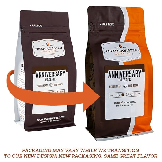 Fresh Roasted Coffee, Dark Costa Rican Tarrazu, 12 oz, Dark Roast, Kosher, Ground