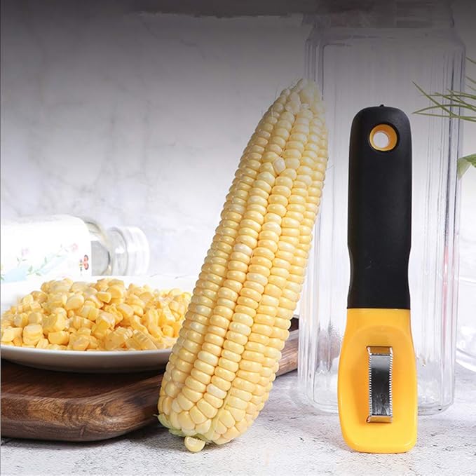 2 Pack Corn Cob Stripper Tool, Professional Corn Sheller Kernel Cutter, Corn Peeler Corn Remover Kitchen Tools