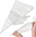 18 Inch Pastry Piping Bags - HOMIOVE 100Pack Disposable Icing Bags Thick Anti-Burst Pastry Icing Frosting Piping Bag Tipless Icing Bags for Decorating Cupcakes Cakes Cookies