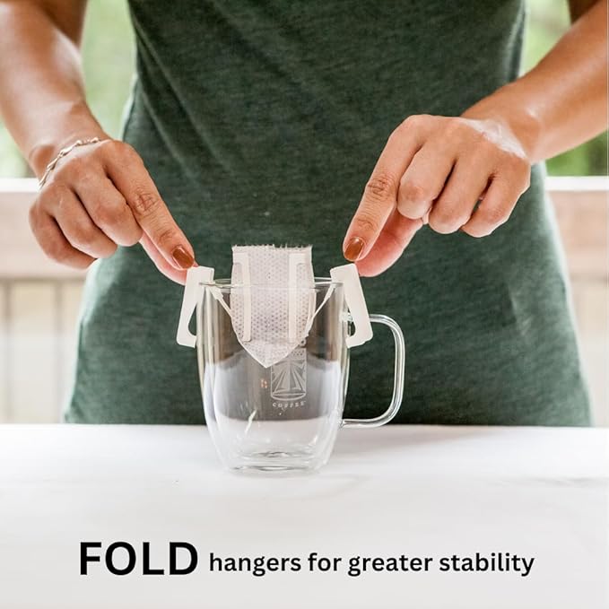 Tribo Coffee Single-Serve Portable Pour Over Drip Coffee - Privateer's Reserve Variety - 10 Servings (Light - Medium Roast)