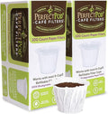 Cafe Filters Paper Liners for Reusable K Cup Coffee Pods by Perfect Pod - Fits All Brands, Compatible With All Refillable Capsules - Disposable Paper Filters (200-Ct)