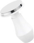Normcore 53.3mm Espresso Coffee Tamper V4.1, Spring Loaded Tamper With Stainless Steel Flat Base15lb / 25lb / 30lbs Replacement Springs, Anodized Aluminum Stand, White