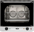 KWS CO-3 1600W Half Size Commercial Countertop Convection Oven, 2 Cu. Ft. - 120V, 4-Tier Toaster w/Front Glass Door, Electric Baking Oven