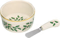 Lenox 804420 Hosting The Holidays Dip Bowl & Spreader, Christmas