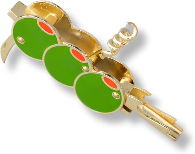 ban.do Novelty Martini Olive Corkscrew and Bottle Opener, Aesthetic Barware and Cocktail Tools (Olives)
