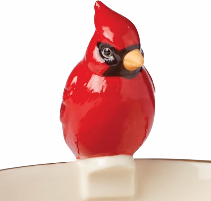 Lenox 894203 Winter Greetings Cardinal Bowl, Christmas Dinnerware