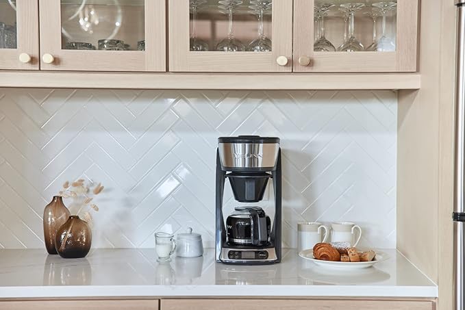 BUNN Heat N Brew Coffee Maker, 10-cup, Stainless Steel