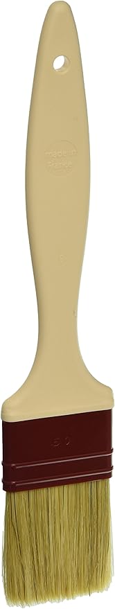 Matfer Bourgeat Natural Pastry Brush, Flat, 2"