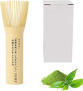 Small Resin Matcha Whisk Traditional Japanese Long Handle Chasen Matcha Stirrer Gifts for Tea Lovers, Easy to Clean Plastic Chasen for Authentic Japanese Tea Preparation (Yellow)