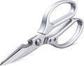 8.46'' Large Kitchen Scissors for Food, Heavy Duty All Purpose Kitchen Shears for Cutting Vegetable, Poultry, Meat, Herb, Stainless Steel Sharp Blade, Dishwasher Safe