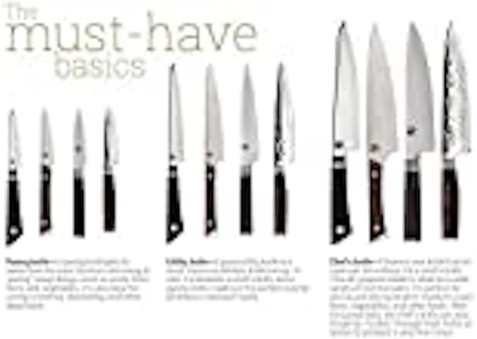 Shun Classic 9 Piece Chef’s Block Set, Includes 7 Shun Classic Knives, Honing Steel and 22-Slot Knife Block, Handcrafted Japanese Knife Set, Damascus Stainless Steel Cladding, Pakkawood Handle