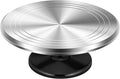 Kootek Aluminium Alloy Revolving Cake Stand 12 Inch Rotating Cake Turntable for Cake, Cupcake Decorating Supplies