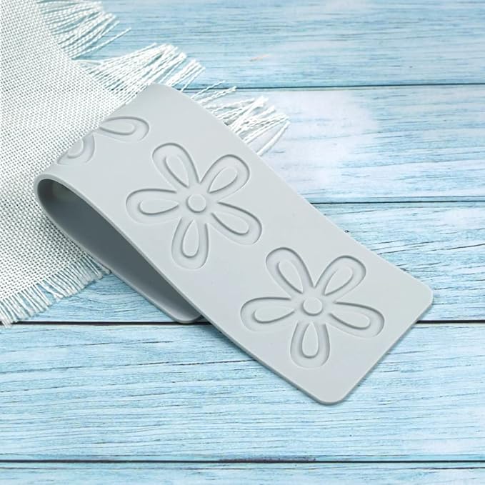 Silicone Molds 3D Hollow Leaf Chocolate Molds Honeycomb Bee Candy Mold Flower Pattern Fondant Mold Cake Topper Sugar Craft Decoration (N_Flower_10.16 * 2.8 * 0.08inch)