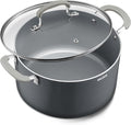 12 Quart Nonstick Stock Pots with Lid, BEZIA Large Pot for Cooking, Ceramic Soup Pot with Lid, Induction Ready, Big Cooking Pots with Silicone Handle, Compatible with All Cooktops, Dishwasher Safe