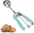 Cookie Scoop, Ice Cream Scoop, 2 Tbsp/ 30 ml/ 1 oz Cookie Scoops for Baking, 18/8 Stainless Steel Cookie Scooper for Baking, Ice Cream Scooper with Trigger Release, Cookie Dough Scoop (Mint)