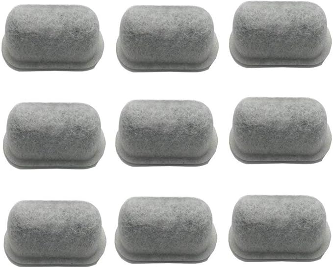12-Pack of Compatible with Cuisinart coffee makers ，Replacement Charcoal Water Filters for Coffee Makers - Fits all Cuisinart Coffee Makers-Activated Charcoal Water Purification Filters