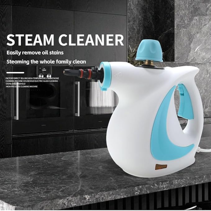 Laytic Steammaster Pro, Laytic Handheld Steam Cleaner, 10 In 1 Handheld Pressure Multi Purpose Cleaner Home Use (Red)