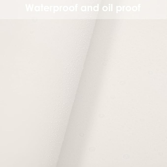 Leather Table Pad,1.8mm Thick,40x90 Inch,Dining Table Pad,Table Pads for Dining Room Table Rectangular,Table Protector for Dining Room Table,Table Protector Pad(White+White,40x90)