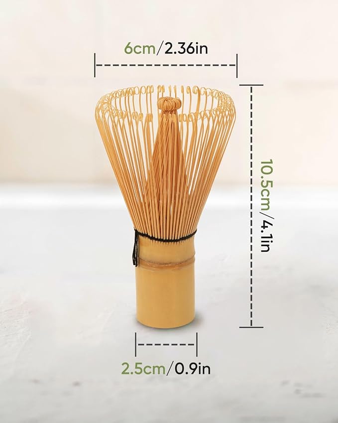 Matcha Whisk, Handcrafted Bamboo Whisk, Japanese Traditional Chasen, Matcha Stirrer, Matcha Tea Mixing Tool Accessory