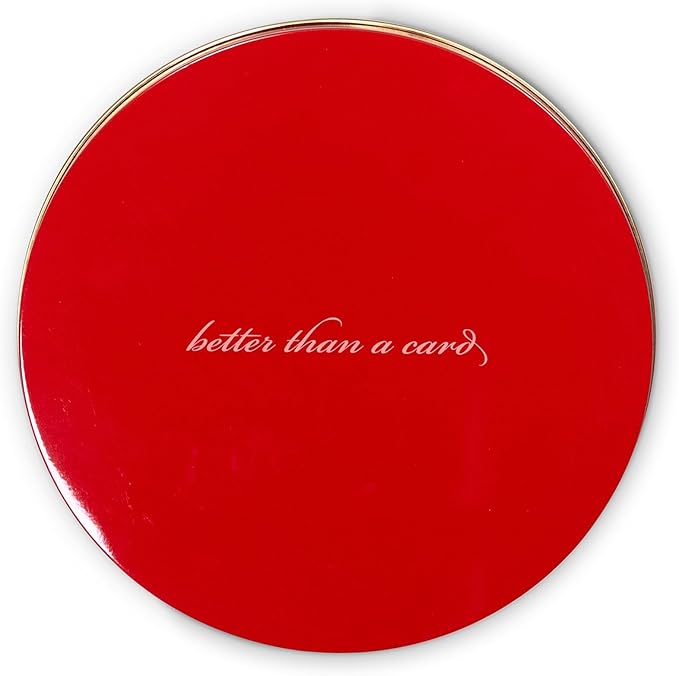 kate spade new york Decorative Metal Tins with Lids, 3 Piece Nesting Set, Small Medium & Large Christmas Cookie Containers, Perfect for Gift Giving and Holiday Parties (Hey Sweets)