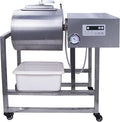 Hakka Commercial Meat Tumbler 90lb/45 liters - Vacuum Curing Machine for Jerky, Sausage, Bacon & More - Stainless Steel Food-Grade Tumbling Marinator w/Bidirectional Rotation & Speed Control