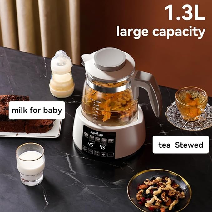 Baby Bottle Warmer,Electric Kettle Water Warmer,Temperature Control Kettle,Formula Water Warmer Temperature Control, Multi-Temperature Control for Formula, Breastmilk, Tea, Coffee, Sterilizer