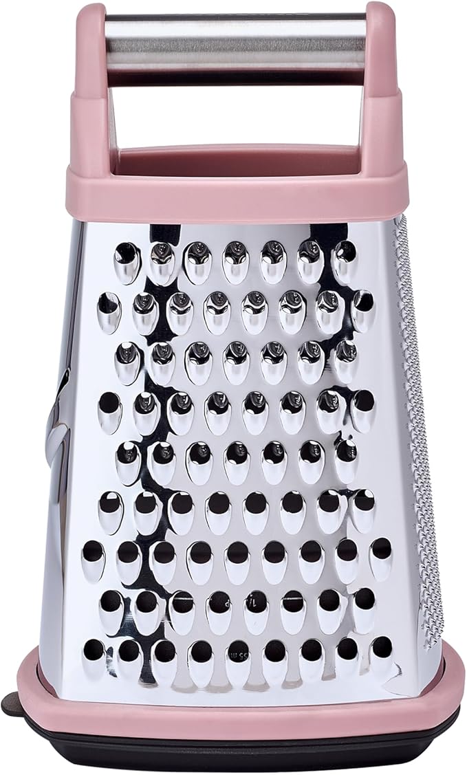 KitchenAid Gourmet Box Grater, Dried Rose, 10 Inch