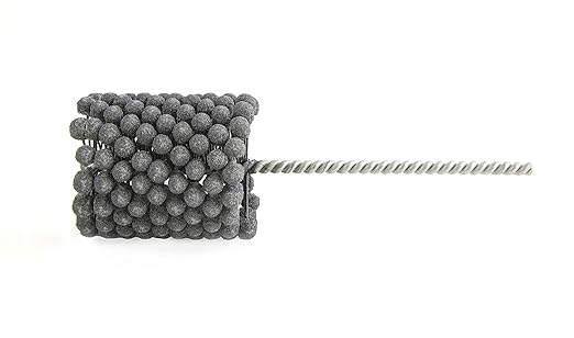 Brush Research BC21212 FLEX-HONE®, 2-1/2" (63.5mm) Diameter, 120 Grit, Silicon Carbide, For Mild Steel, Stainless Steel, Cast Iron and Softer Ferrous Materials