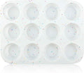 Silicone Muffin Pan Regular 12 Cups Muffin Tin Cupcake Pans for Baking Non-stick Muffin Tray Mold Easy Release,Durable,BPA Free