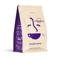 Coffee Bean Direct Brazilian Santos, Whole Bean Coffee, Arabica, Light Roast, 1 Pound Bag (Pack of 1)
