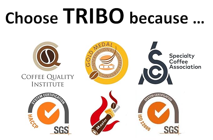 Tribo Coffee Single-Serve Portable Pour Over Drip Coffee - Campfire Blend - 10 Servings (Medium-Dark Roast)