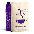 Coffee Bean Direct Super Dark Espresso, Whole Bean Coffee, Very Dark Roast, 5 Pound Bag (Pack of 1)