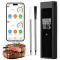 BlueSwan Wireless Smart Digital Bluetooth Meat Thermometer 820 ft Range with 2 Color Probes for Cooking, Grill, Smoker, Oven, 48Hr Battery, Magnetic Design for BBQ Accessories Stocking Stuffers