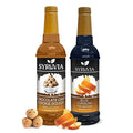 Syruvia Chocolate Chip Cookie Dough & Blue Curacao Syrup - 25.4 fl oz. Premium Coffee Flavoring Syrup. Kosher, and Gluten-Free. Ideal for Enhancing Drinks, Sodas, Shakes, Desserts, and More.