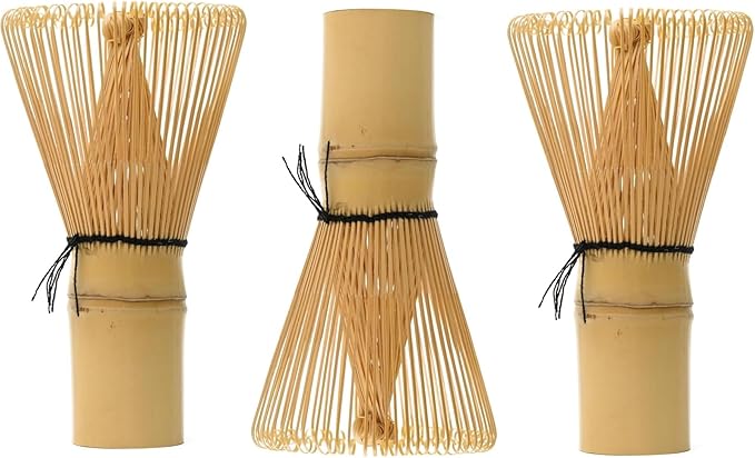 Matcha Whisk Bamboo Matcha Whisk for Traditional Starter Tool, Handcrafted Organic Traditional Japanese Chasen, Matcha Stirrer Wisk Mixer Brush for Authentic Tea Preparation (3)