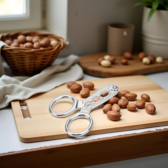 Nutcrackers for Nuts, Stainless Steel Nuts Pistachio Sheller Opener Kitchen Tools, Nutcracker Multi-Function Walnut Pine Sheller Opener Nut Crackers, Specialty Tools and Gadgets