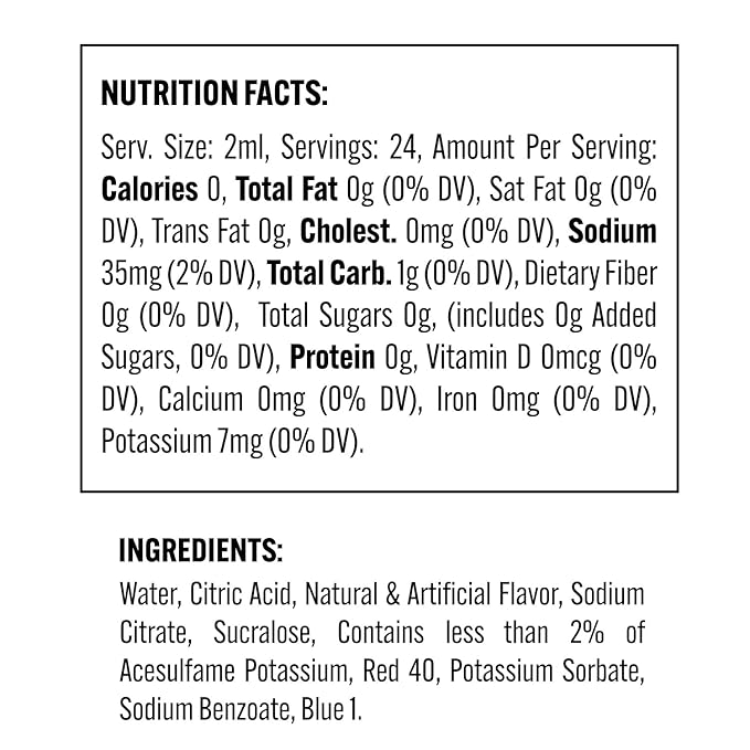 Crush, Fruit Punch, Liquid Water Enhancer – New, Better Taste (4 Bottles, Makes 96 Flavored Water Drinks) 1.62 Fl Oz (Pack of 1)