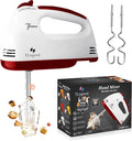 Hand Mixer Electric Handheld – 7 Speed Ultra Power Electric Mixer Handheld (White)