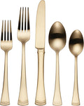 Lenox Portola, 3.40 LB, 20-Piece Flatware Set, Gold