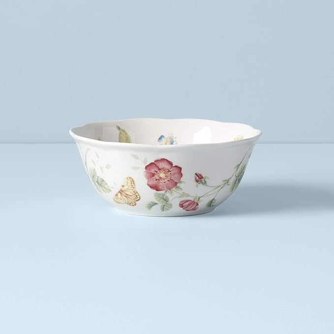 Lenox 788576 Butterfly Meadow Large All-Purpose Bowl , Yellow