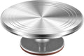 Kootek Aluminium Alloy Revolving Cake Stand 12 Inch Rotating Cake Turntable for Cake, Cupcake Decorating Supplies